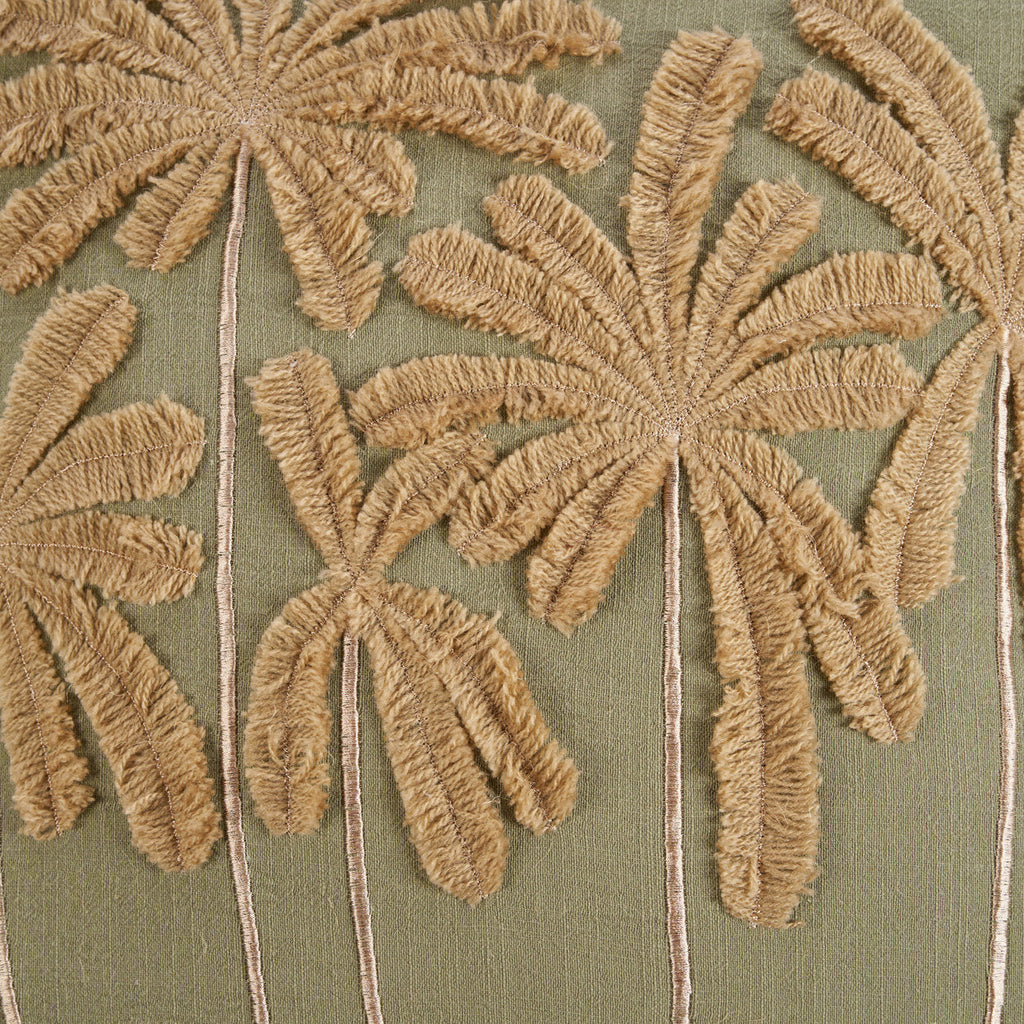The Tropical Breeze Cushion Cover - Forest Green, 50 x 50 cm