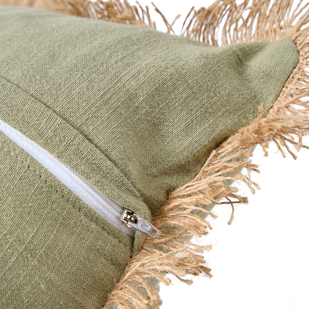The Tropical Breeze Cushion Cover - Forest Green, 50 x 50 cm