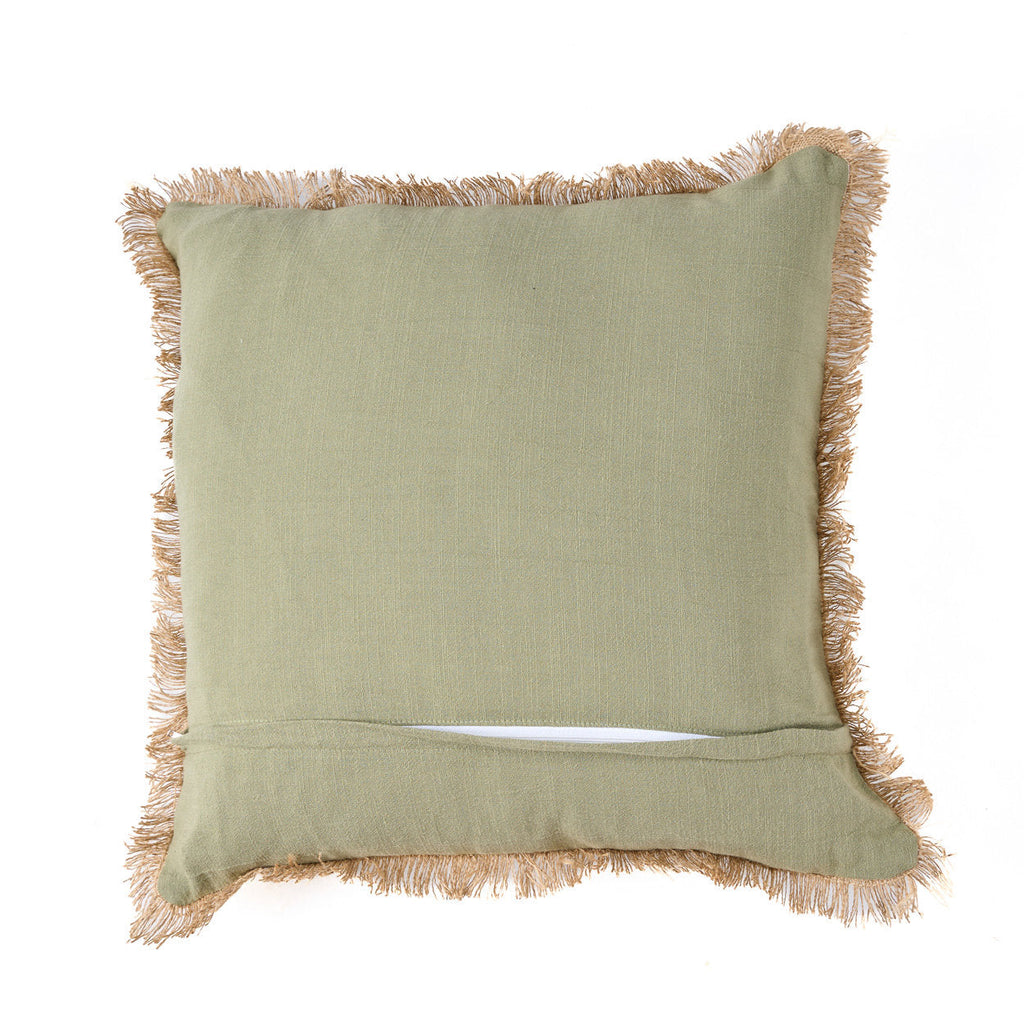 The Tropical Breeze Cushion Cover - Forest Green, 50 x 50 cm