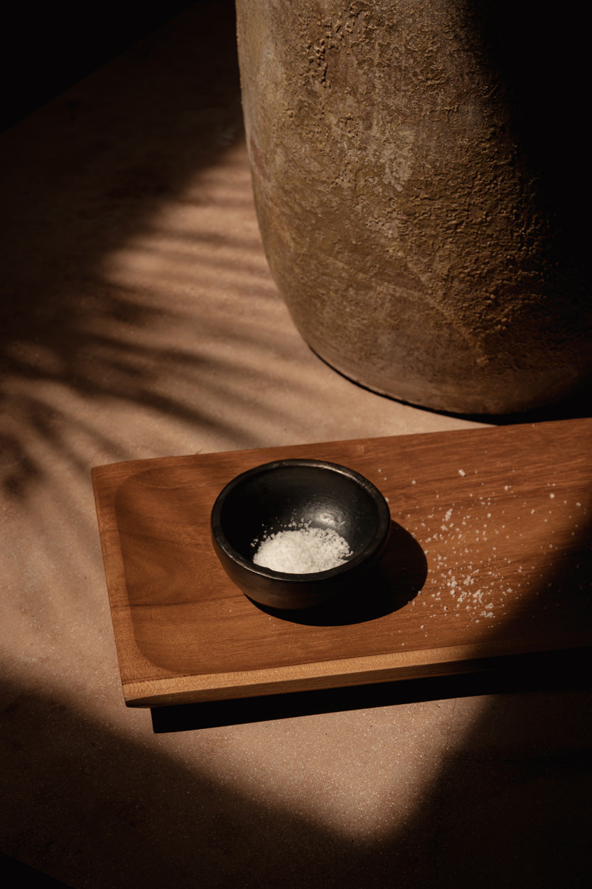 The Teak Root Sushi Plate - 12 x 26 cm