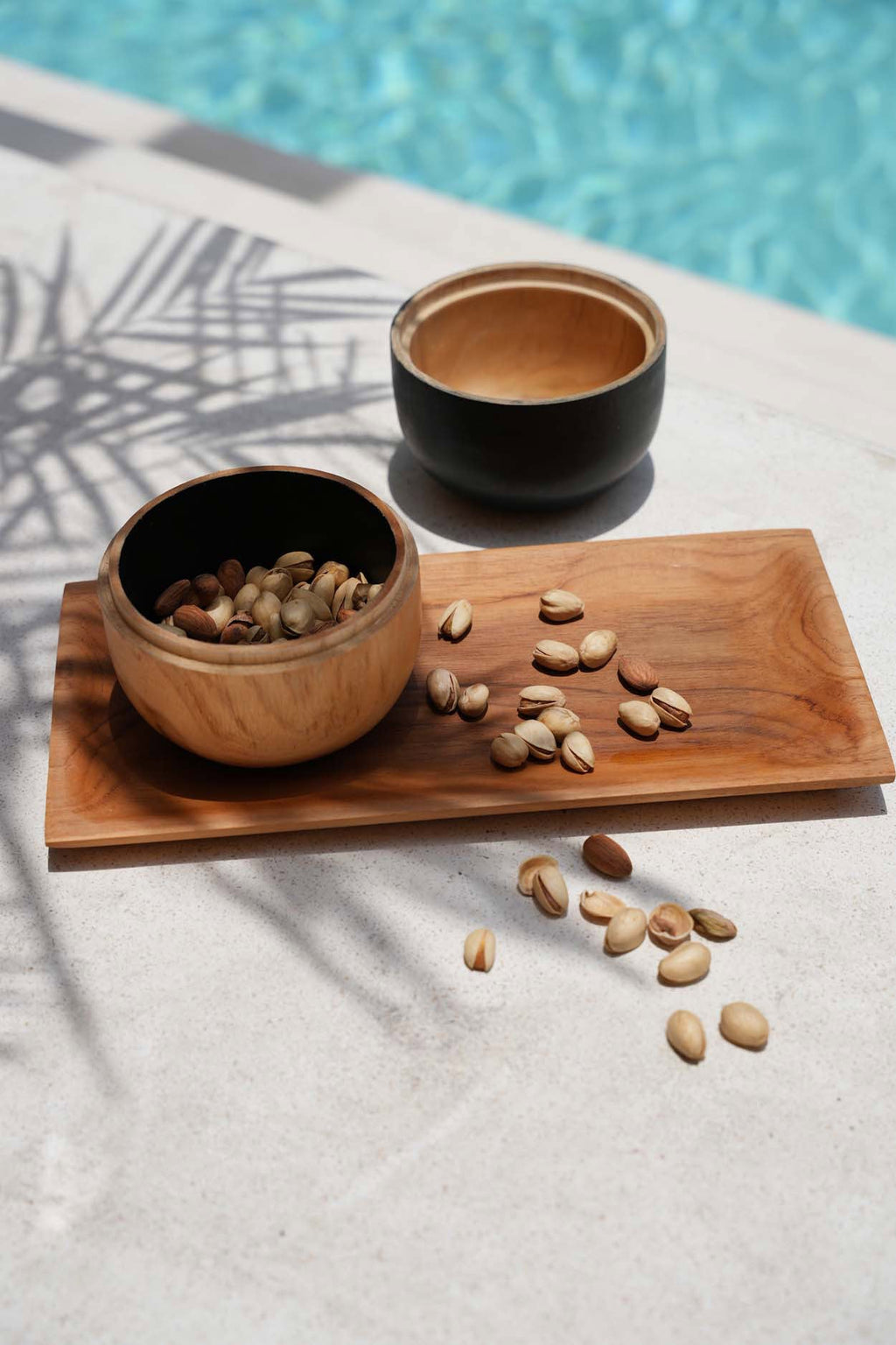 The Teak Root Sushi Plate - 15 x 31 cm