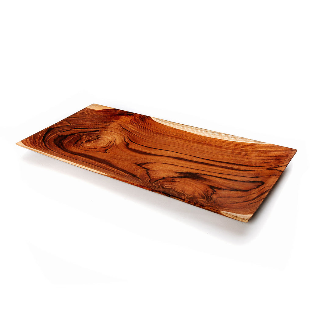 The Teak Root Sushi Plate - 18 x 35 cm