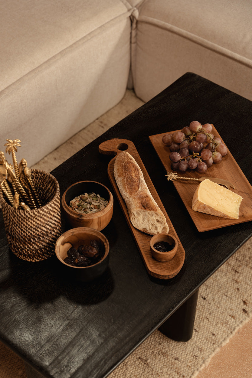 The Teak Root Sushi Plate - 18 x 35 cm