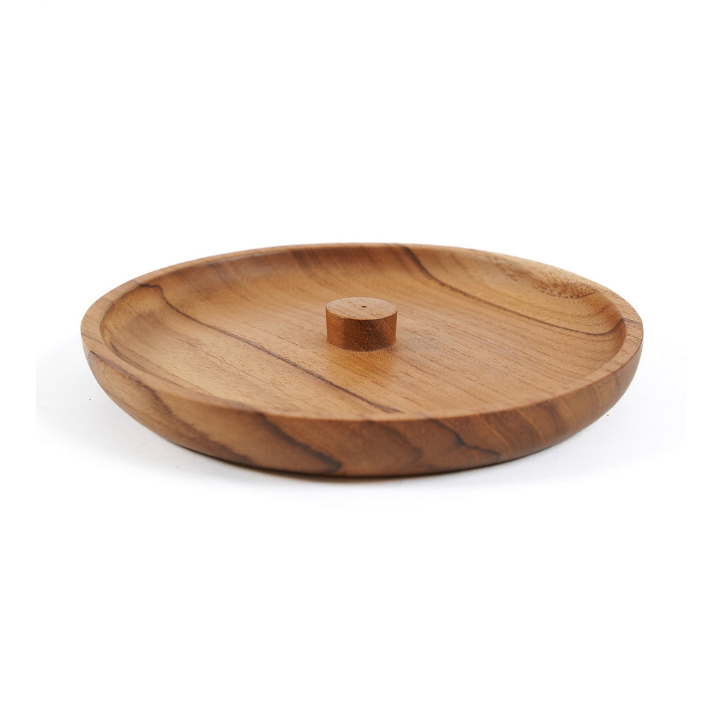 The Incense Holder - Natural,Teak, Ø 15 cm