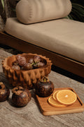 The Teak Square Plate - Natural - XS