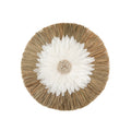 Alang Feather Juju - Natural White, Ø 55 cm