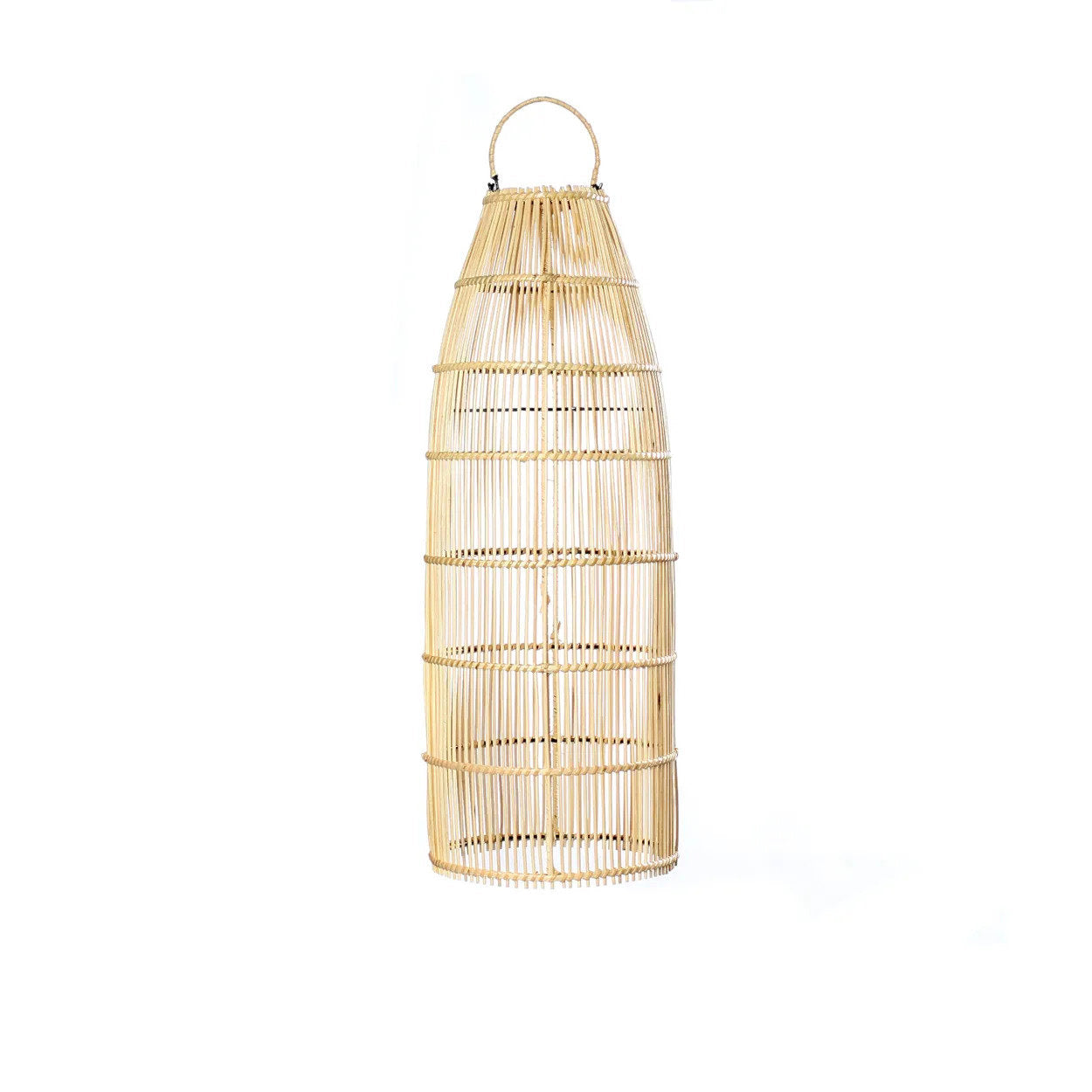 The Fish Trap Pendant - Natural - Ø 22, H 62 cm