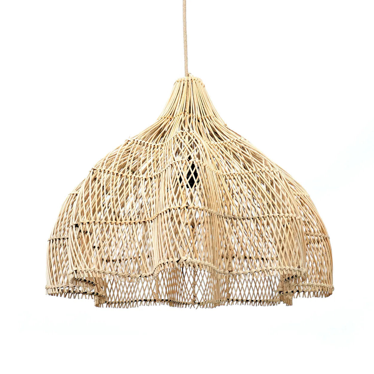 The Whipped Pendant - Natural - Ø 60, H 50 cm