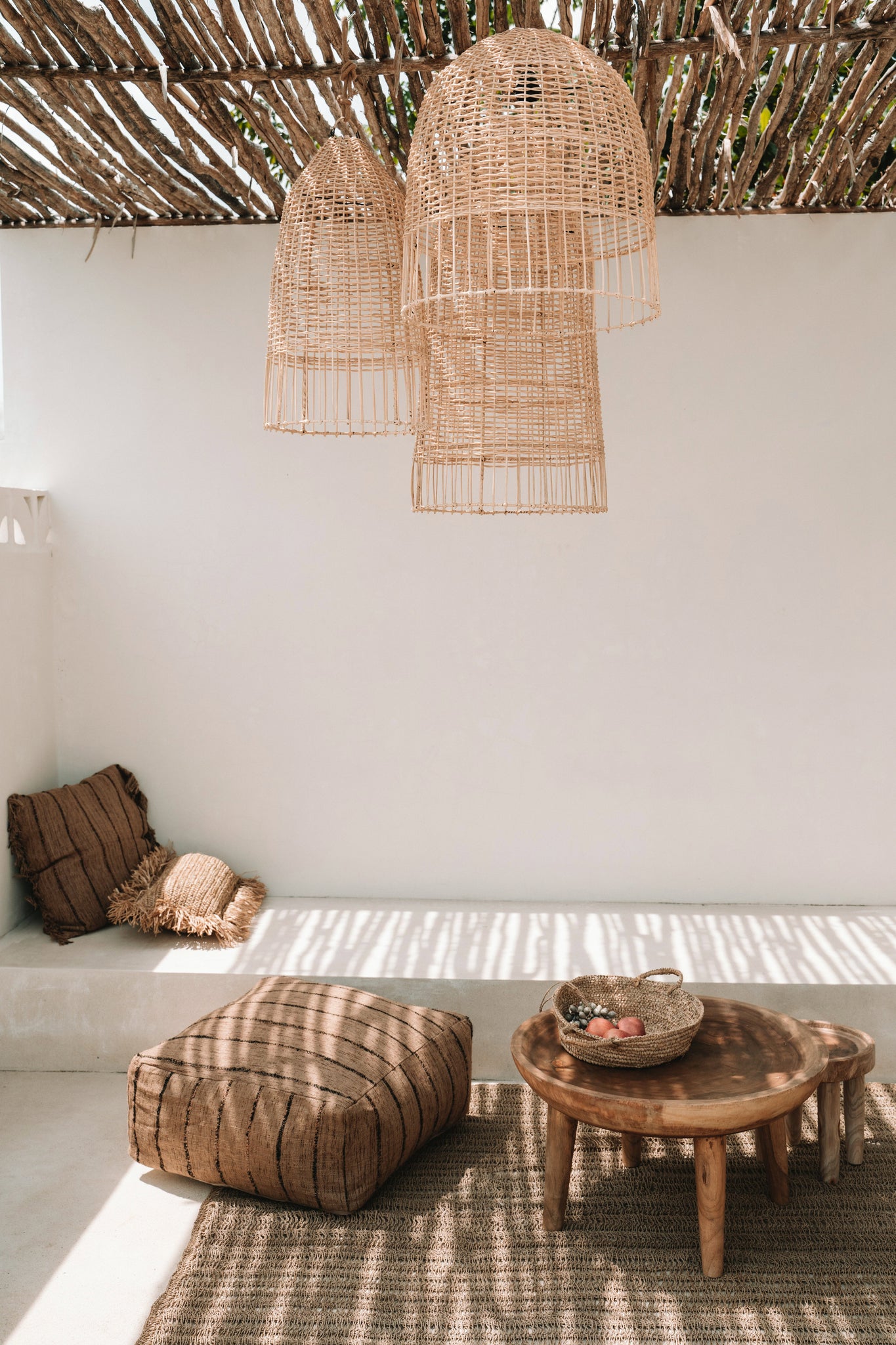Amalfi Pendant - Natural - Ø 50, H 50 cm