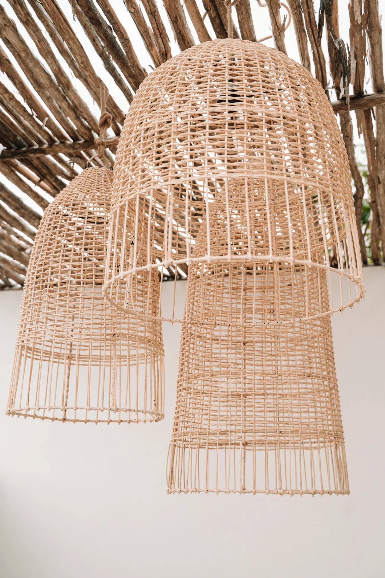 Amalfi Pendant - Natural - Ø 50, H 50 cm