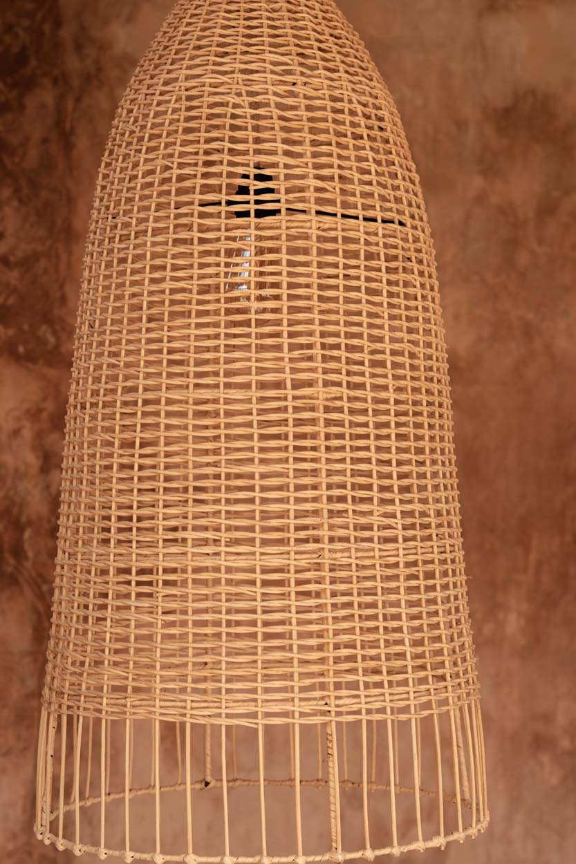 The Elba Pendant - Natural - Ø 30, H 60 cm