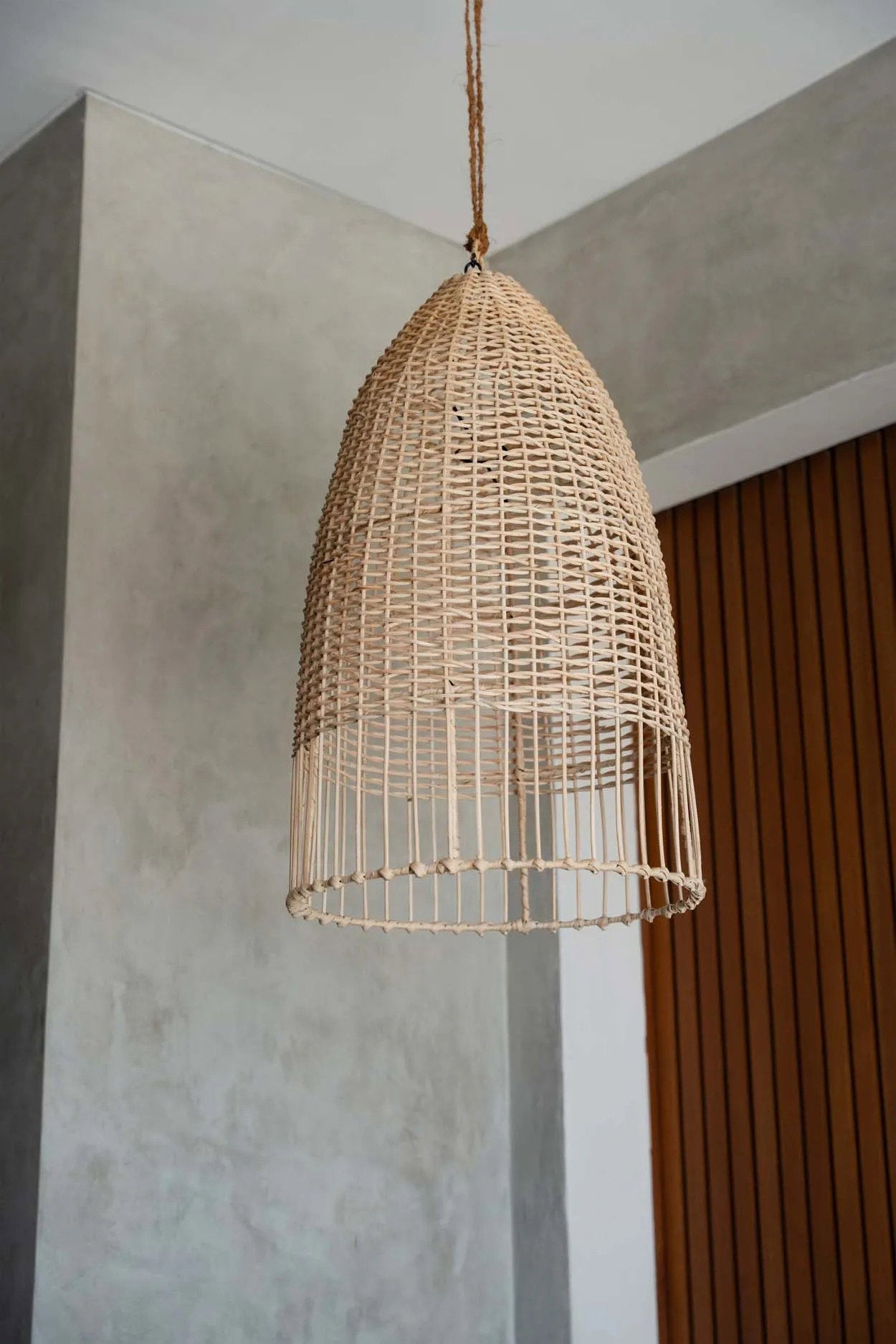 The Elba Pendant - Natural - Ø 30, H 60 cm