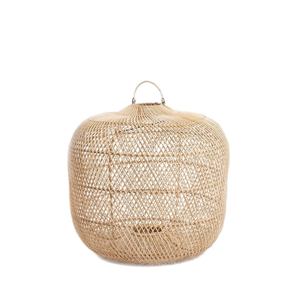 The Batu Bolong Pendant - Natural - Ø 48, H 48 cm