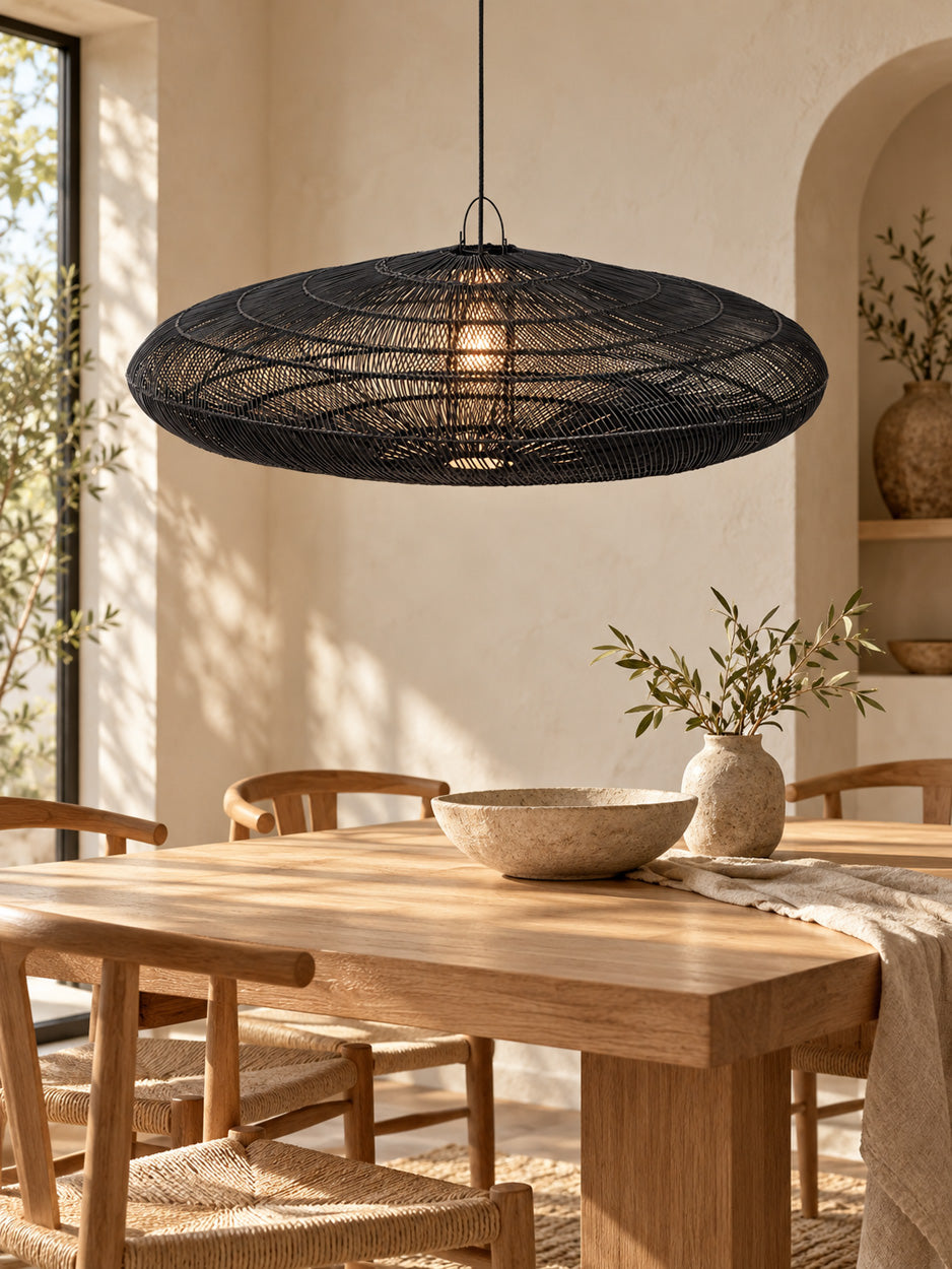 Macaron Pendant - Black - Ø 150, H 47 cm