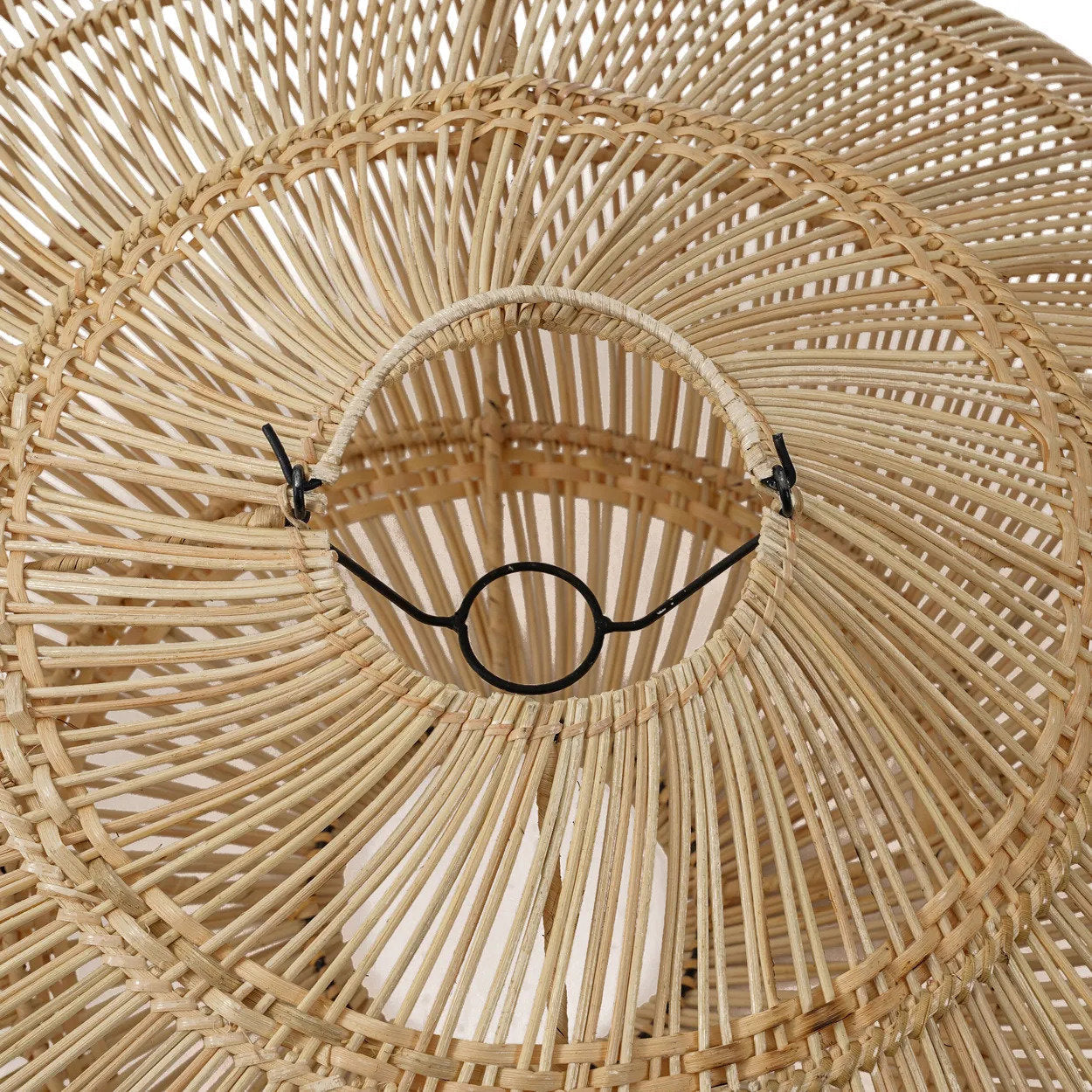 The Macaron Pendant - Natural - Ø 75, H 30 cm