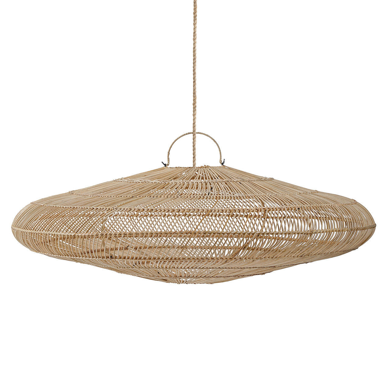 The Macaron Pendant - Natural - Ø 200, H 50 cm