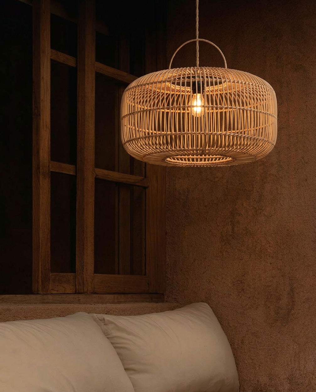 The Arun Pendant - Natural - 55 cm
