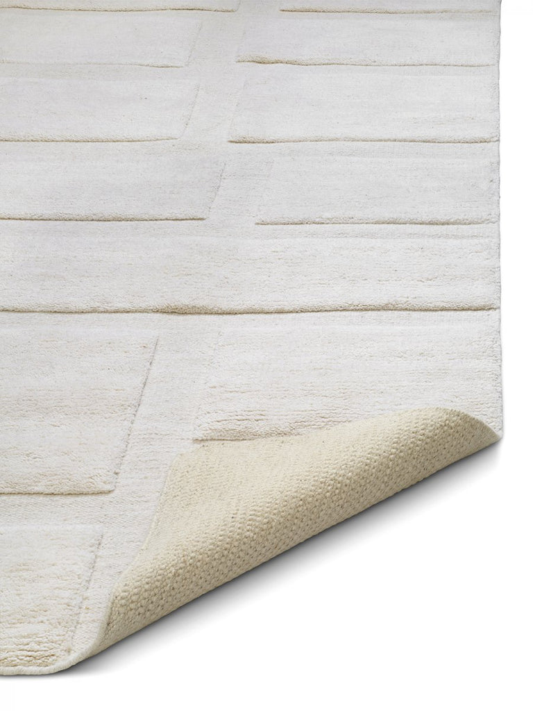 Bricks Wool Rug, Ivory, 170 x 230 cm