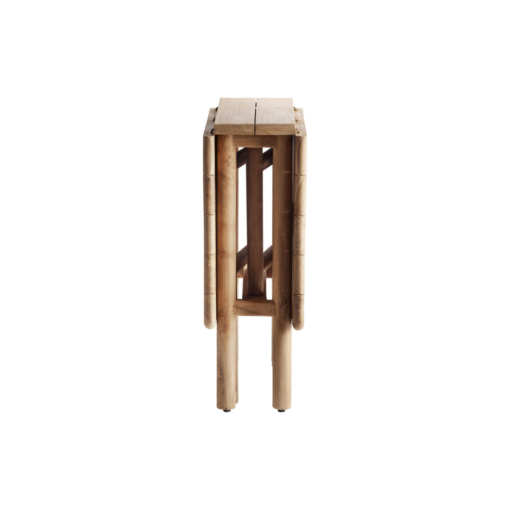 BARU FOLDABLE TABLE | TEAK | H 75 CM