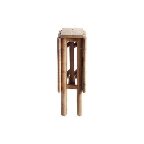 BARU FOLDABLE TABLE | TEAK | H 75 CM