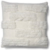 CUSHION COVER Bricks, White, Cotton, 50 x 50 cm