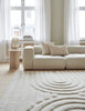 Curve Wool Rug, Ivory, 170 x 230 cm