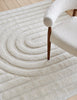 Curve Wool Rug, Ivory, 170 x 230 cm