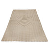Curve Wool Rug, Natural Beige, 170 x 230 cm