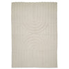 Curve Wool Rug, Ivory, 200 x 300 cm