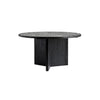 ROUND LOUNGE TABLE | ACCOYA PINEWOOD BLACK | 90 CM