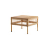 COMO LOUNGE TABLE | POLYRATTAN | 55 x 55, H 40 CM
