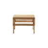 COMO LOUNGE TABLE | POLYRATTAN | 55 x 55, H 40 CM