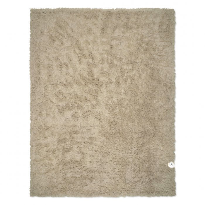 Cloudy Wool Rug, Beige,  250 x 350 cm