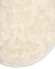 Cloudy Wool Rug, Natural white,  Ø 160 cm