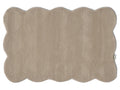 CLAM DOORMAT, WOOL, BEIGE