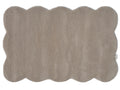 CLAM DOORMAT, WOOL, SILVER
