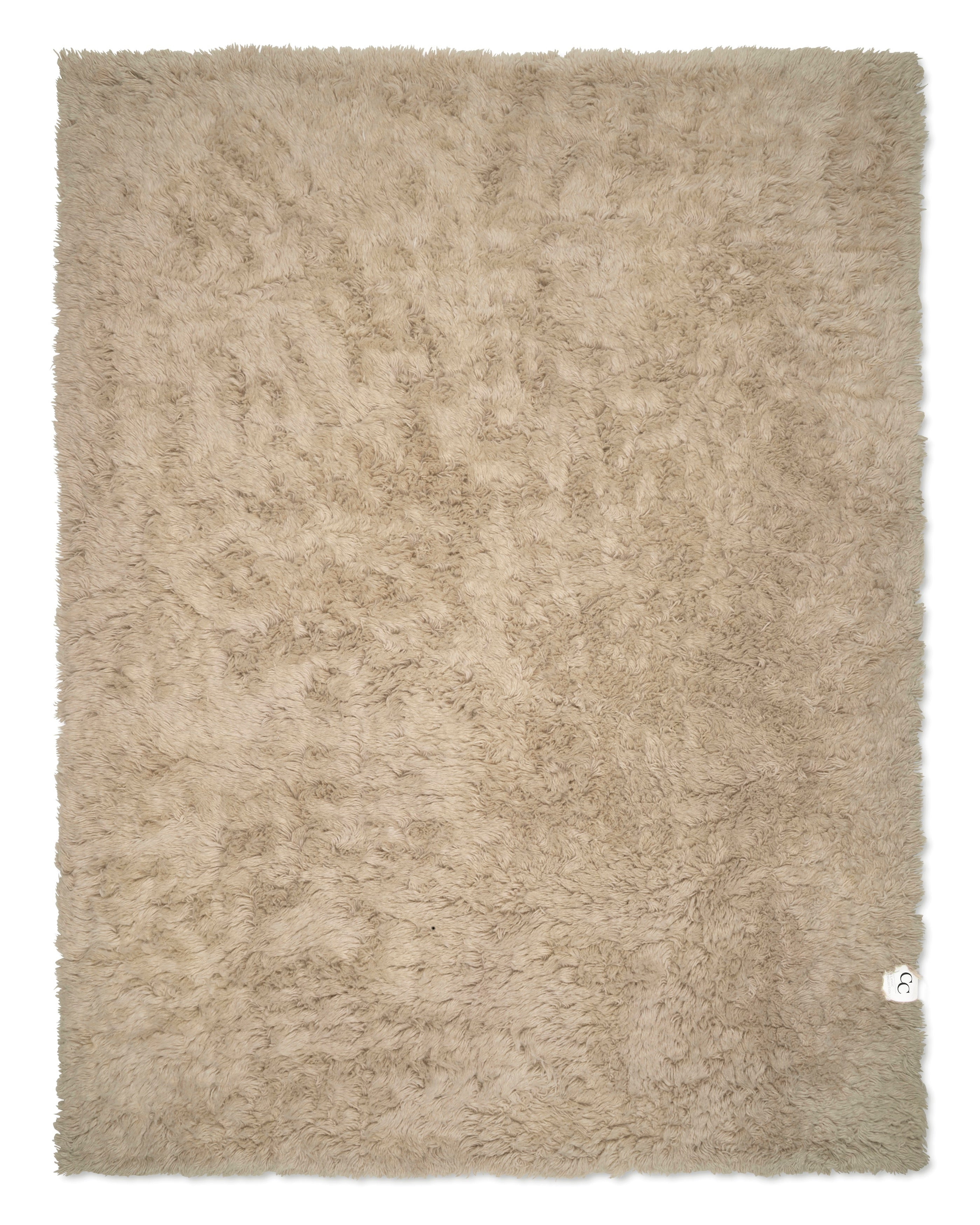 Cloudy Wool Rug, Beige,  MANY SIZE
