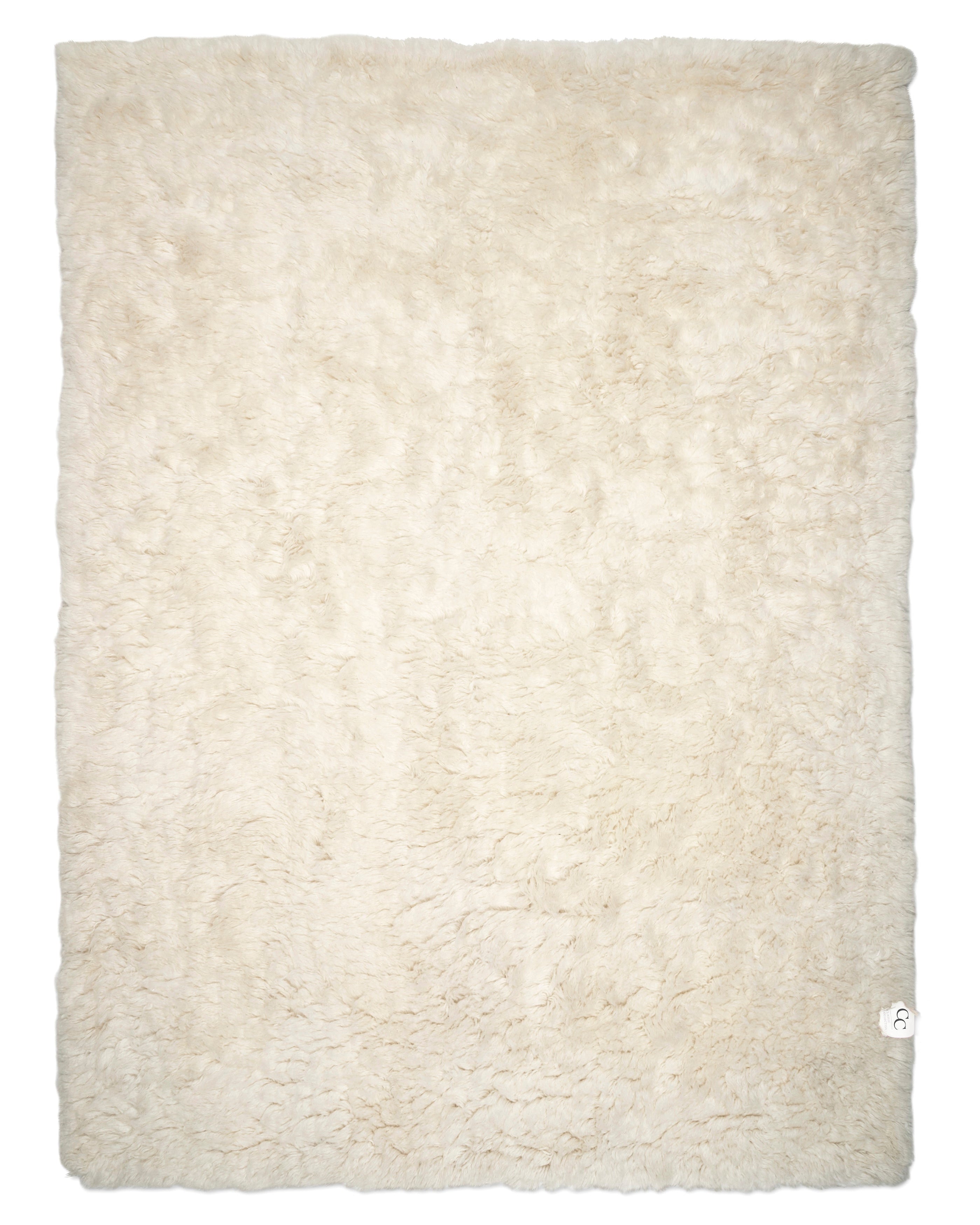 Cloudy Wool Rug, Natural white,  MANY SIZE