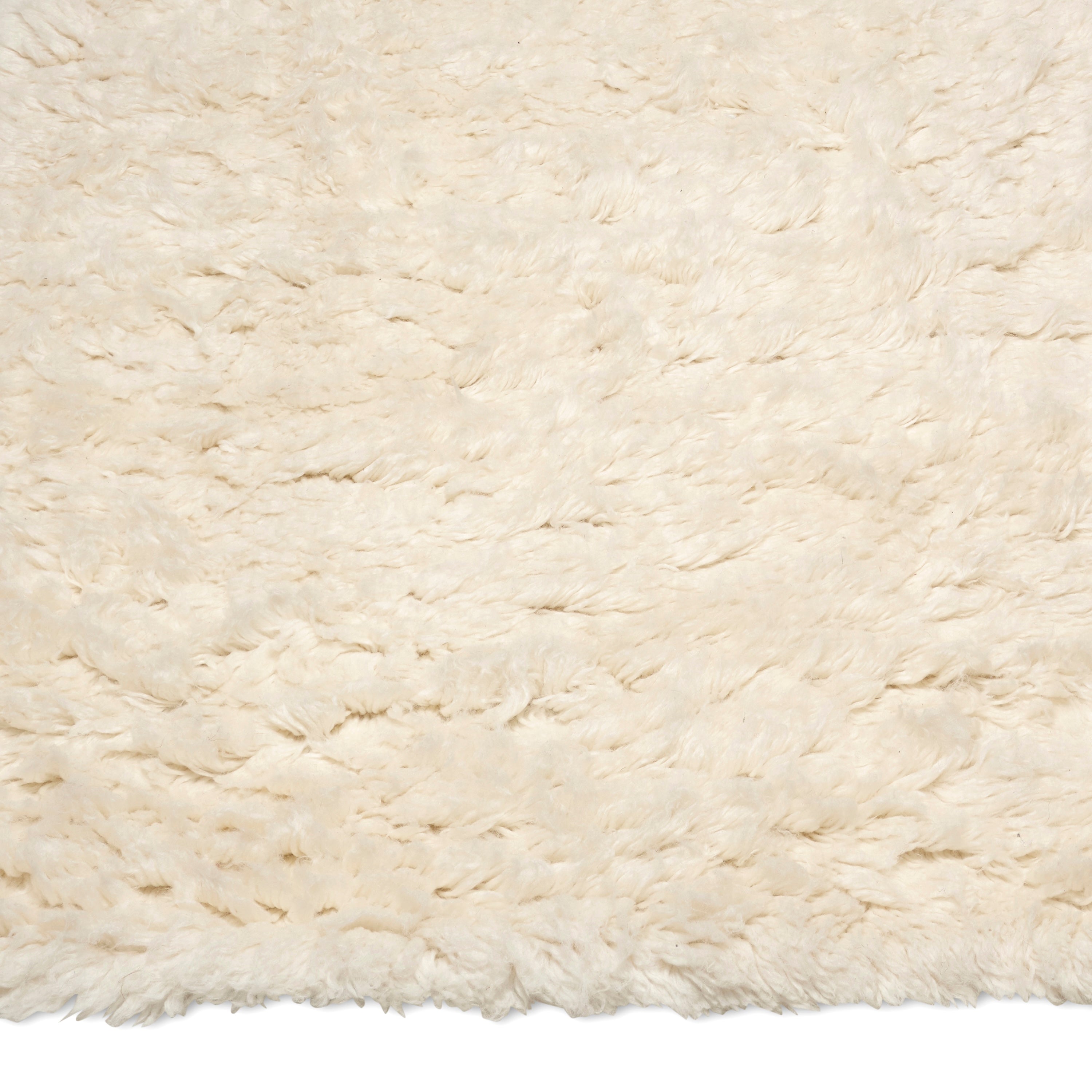 Cloudy Wool Rug, Natural white,  MANY SIZE