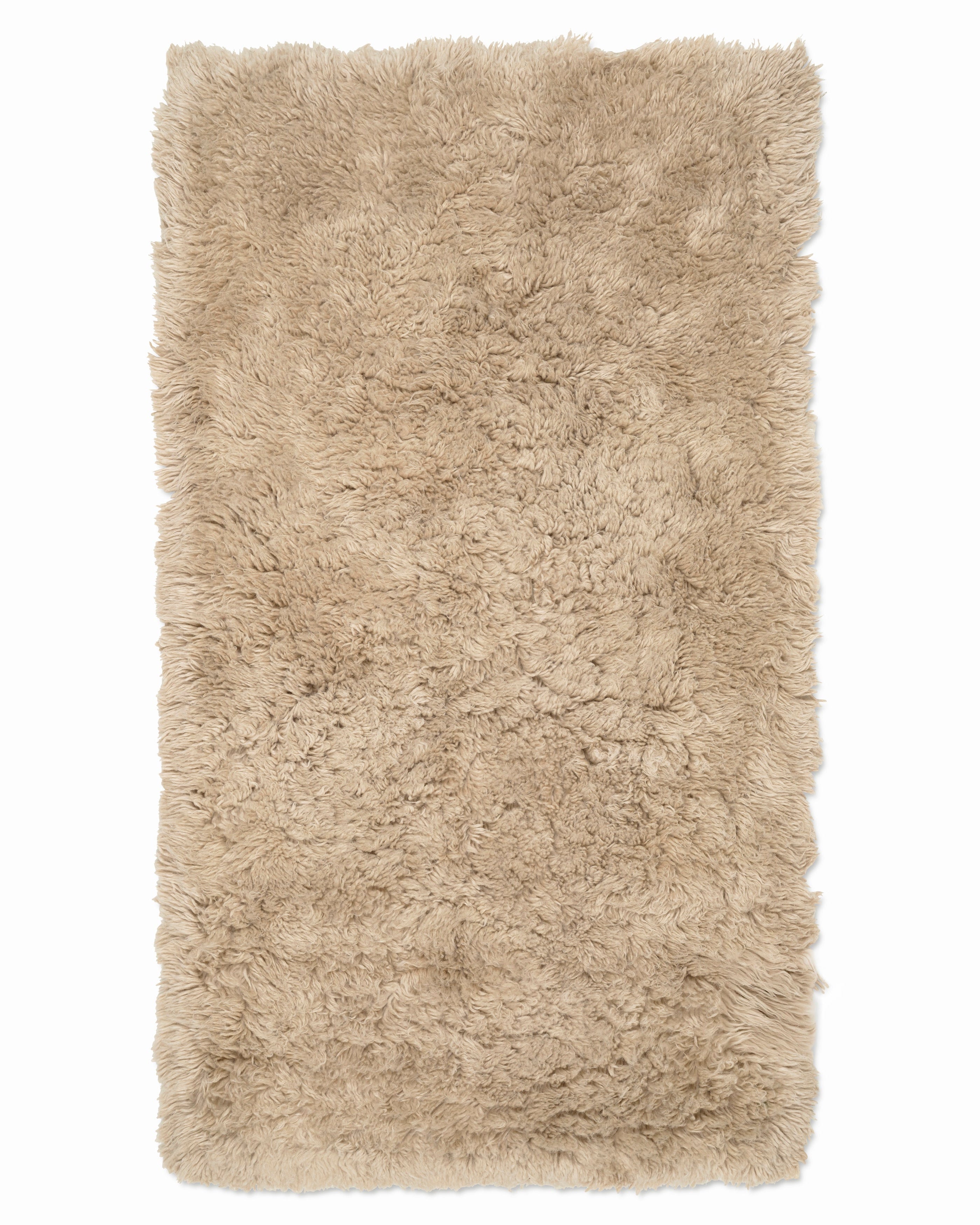 CLOUDY RUNNER, WOOL, Beige, 80 x 150 cm
