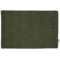 CURVE DOORMAT, WOOL, FOREST GREEN