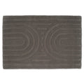 CURVE DOORMAT, WOOL, TITANIUM