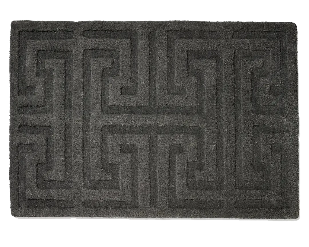KEY DOORMAT, WOOL, TITANIUM