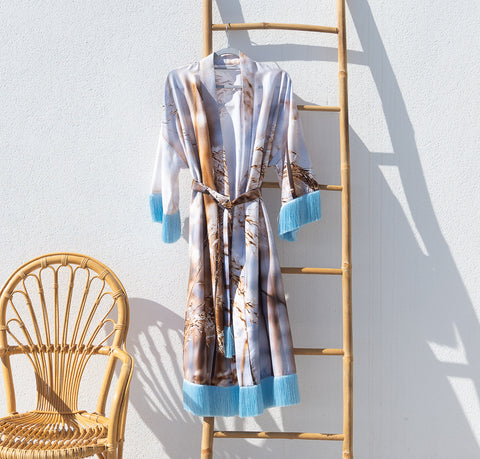 KIMONO VANILLA, La Mare tassels