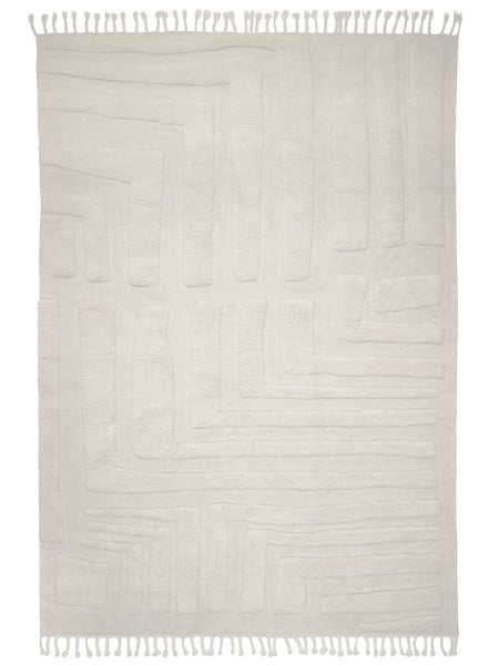 Field Wool Rug, Ivory, 170 x 230 cm
