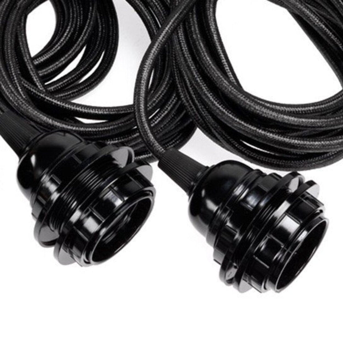 Fitting Lamps Ceiling - Black - 3 Fittings