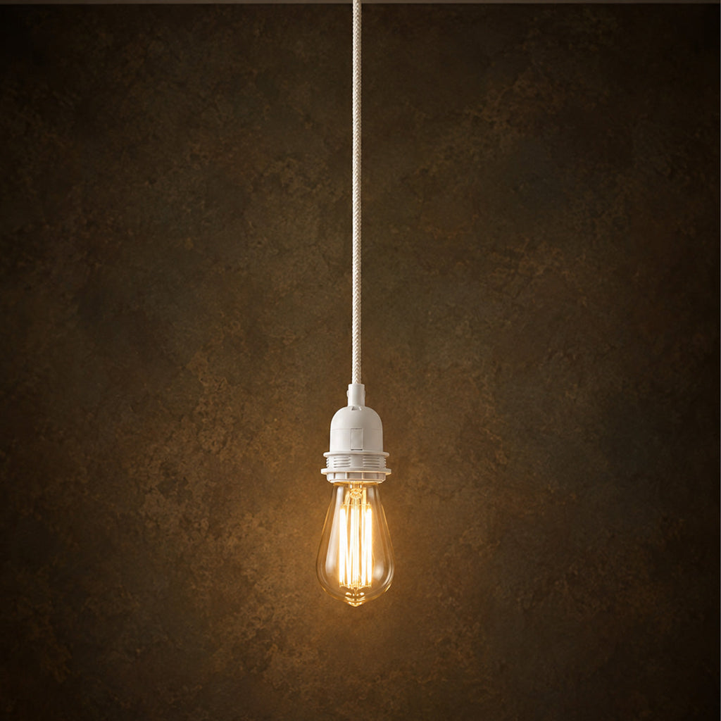 Fitting Lamps Ceiling - White - 1 Fitting