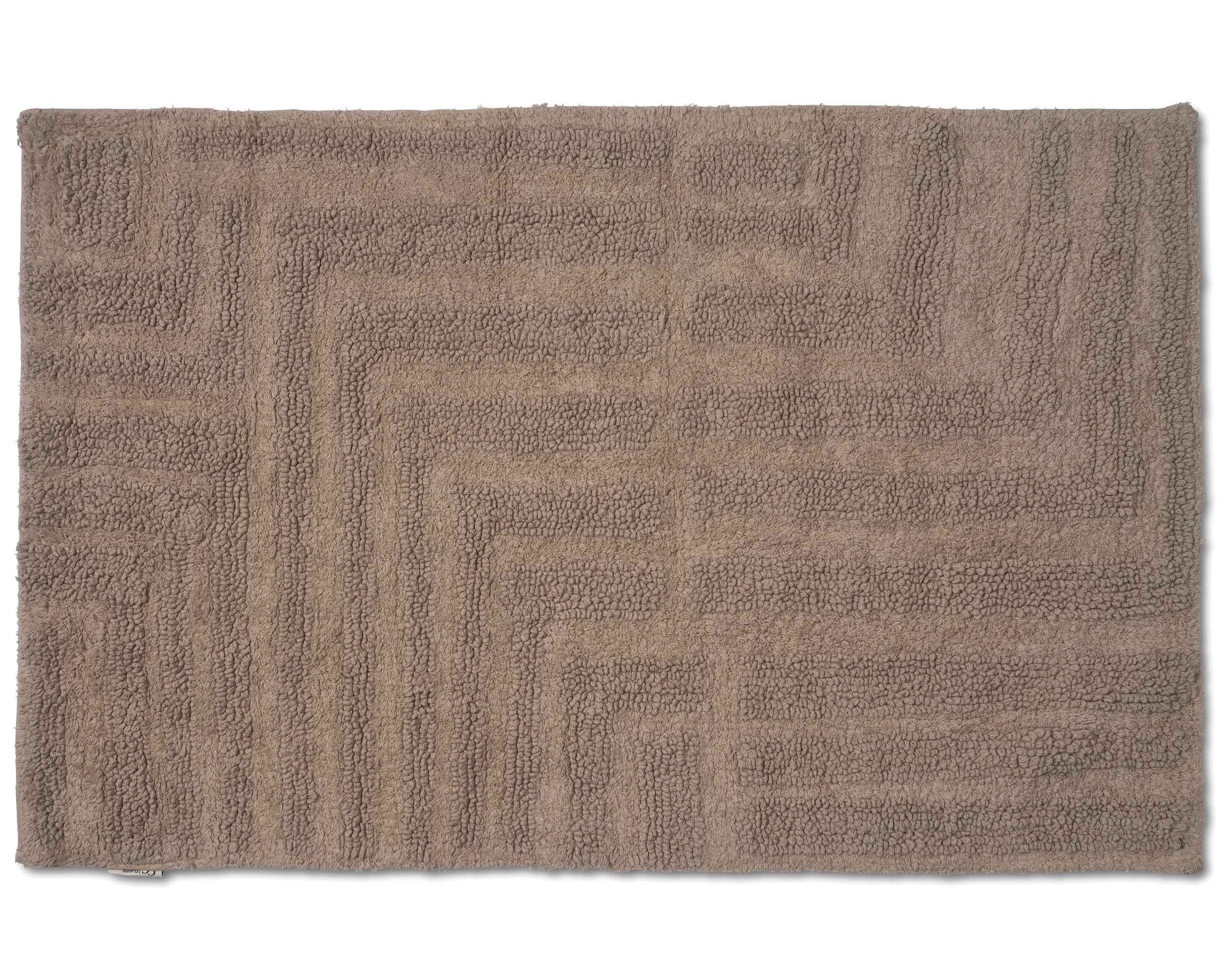FIELD BATH MAT, COTTON, CAPPUCCINO