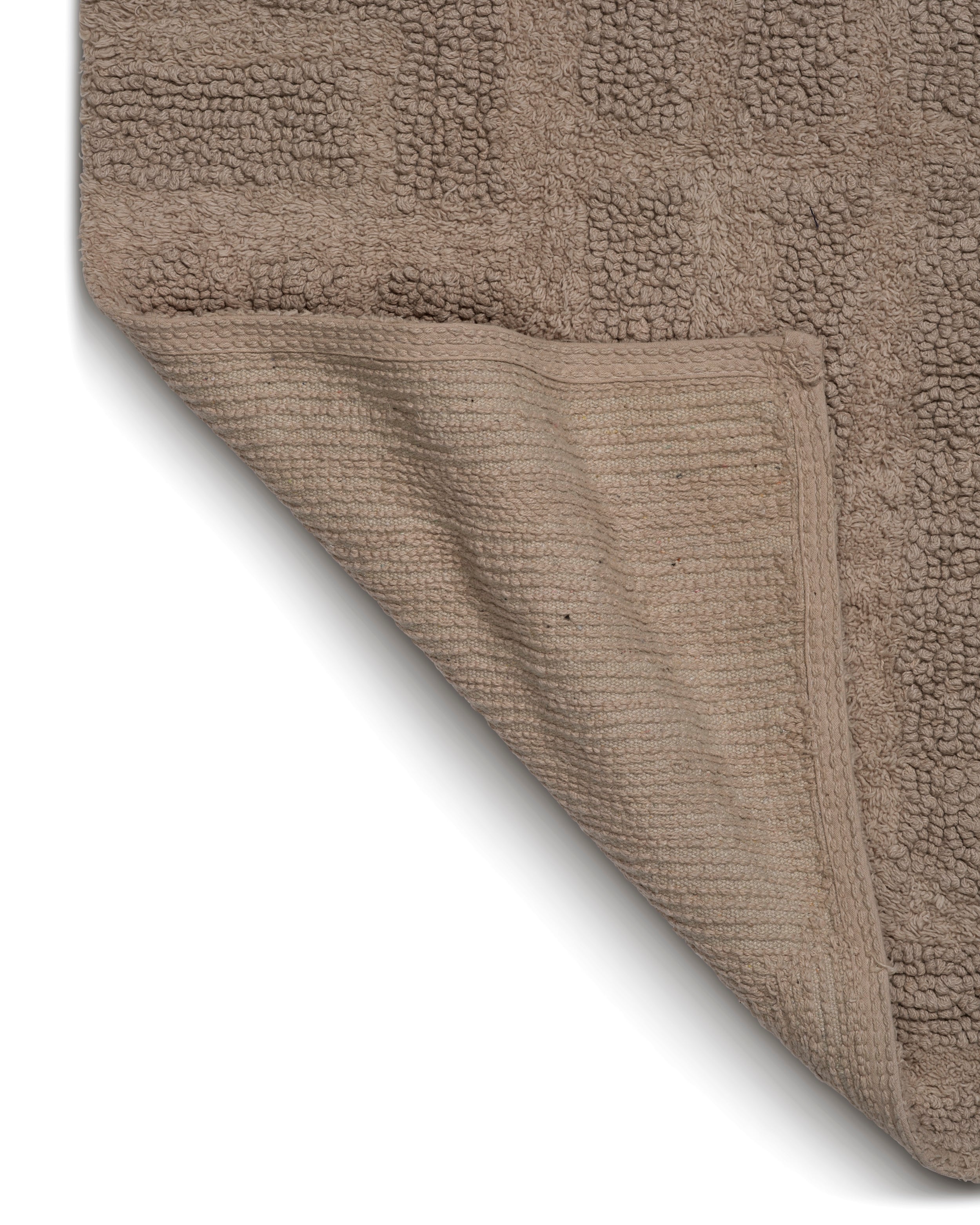 FIELD BATH MAT, COTTON, CAPPUCCINO