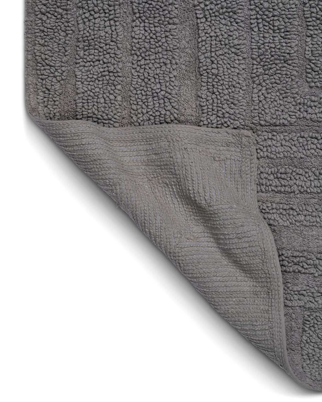 FIELD BATH MAT, COTTON, TITANIUM